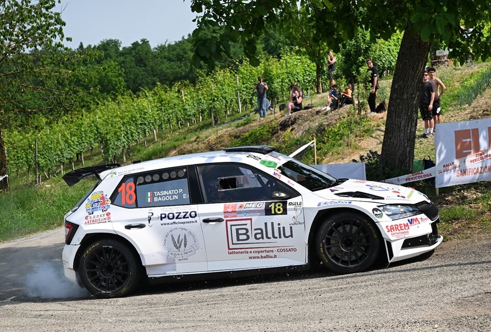 VM Motor Team al Rally del Rubinetto con Tasinato e Faletto - Italia Rally