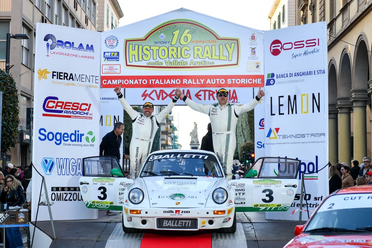 Historic Rally delle Vallate Aretine, Salvini-Tagliaferri conquistano ...